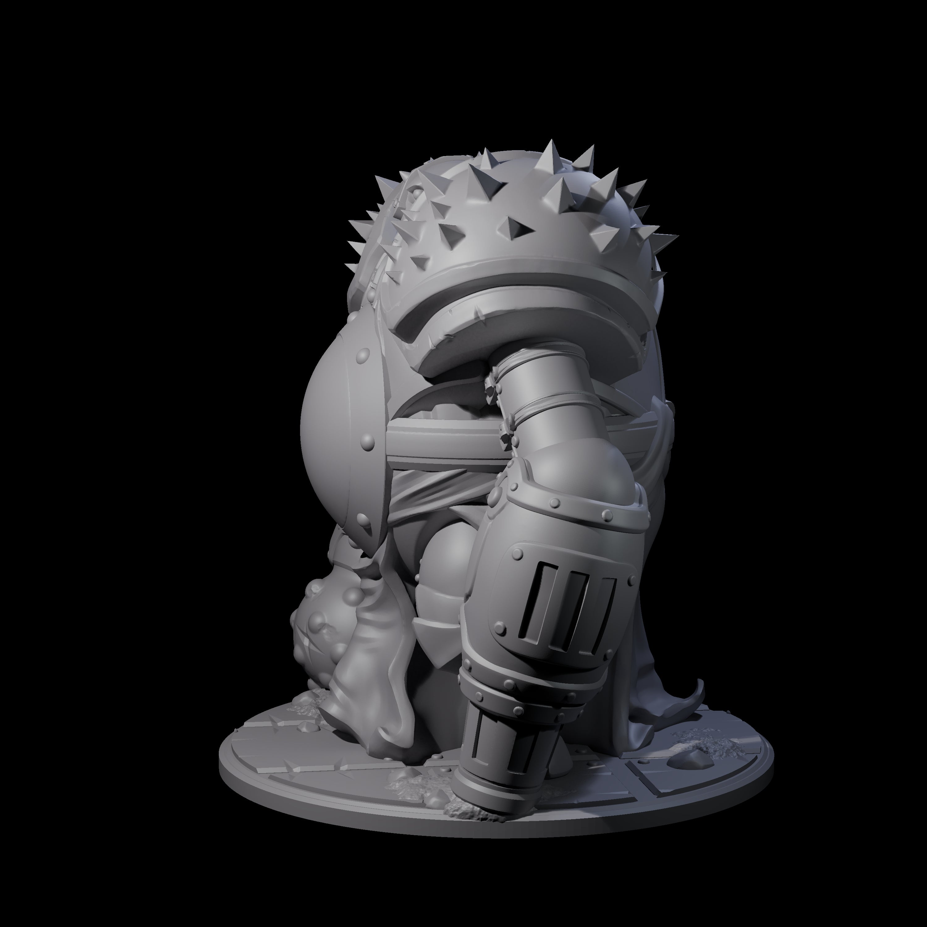 Imposing Iron Golem Guardian Miniature for Dungeons and Dragons, Pathfinder or other TTRPGs