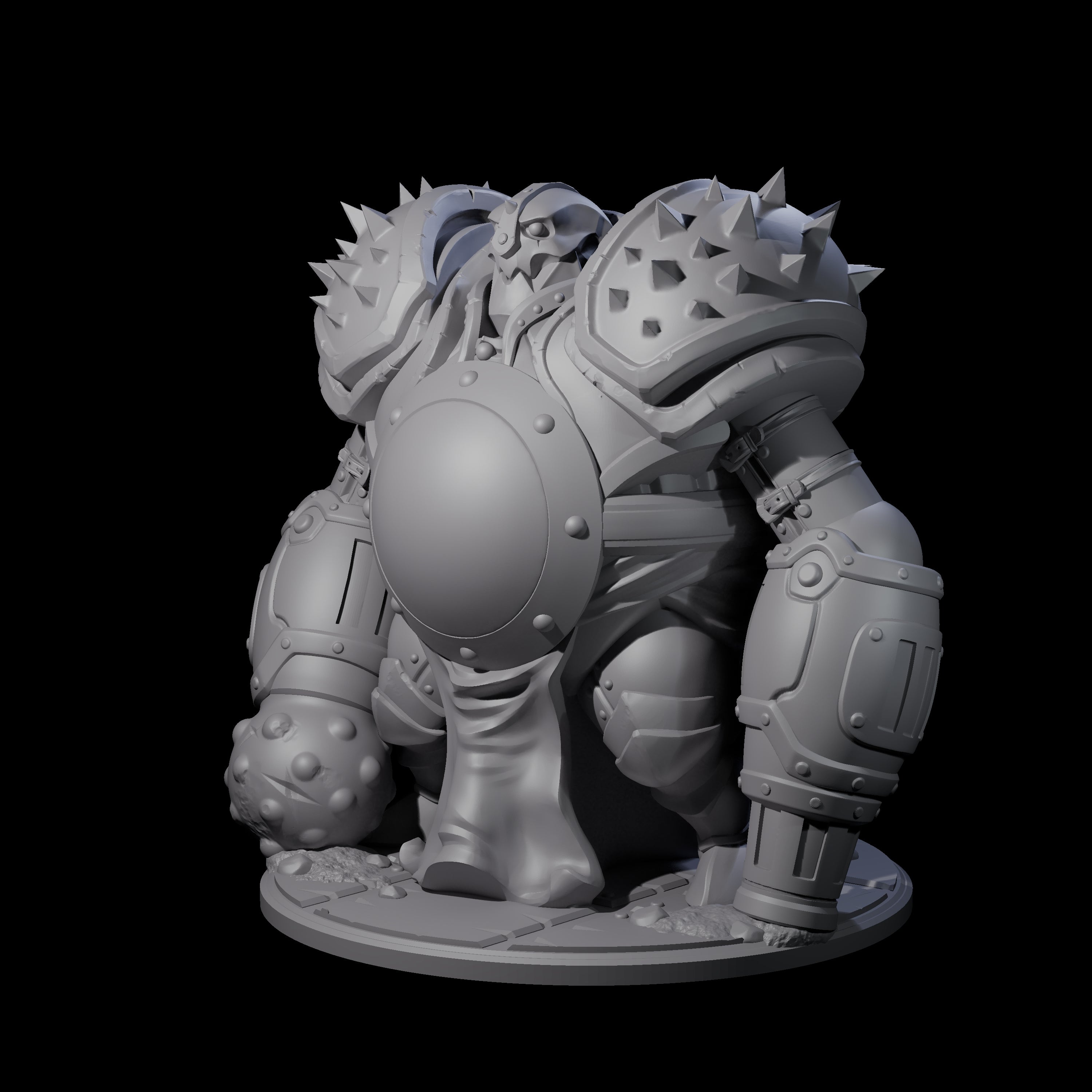 Imposing Iron Golem Guardian Miniature for Dungeons and Dragons, Pathfinder or other TTRPGs