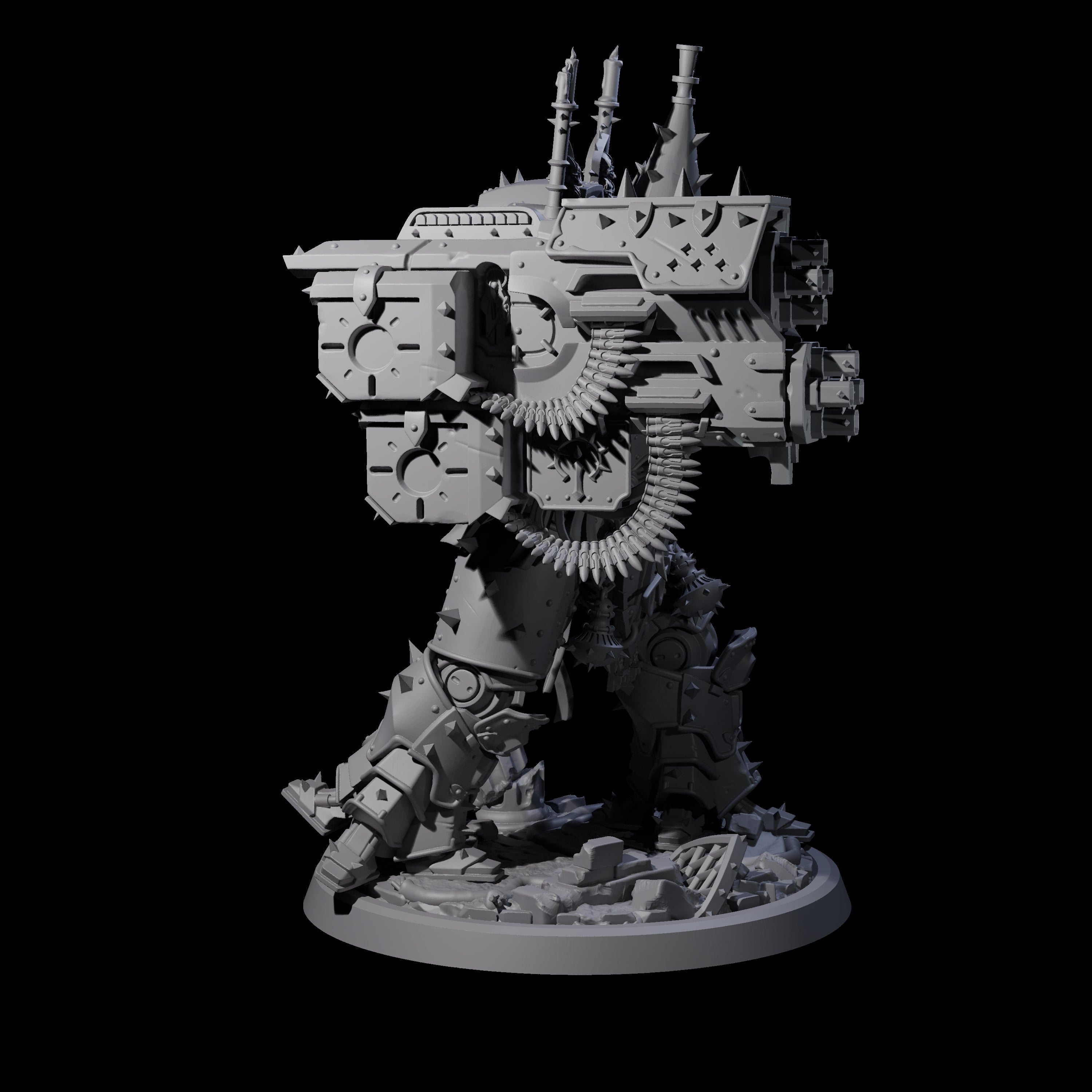 Imposing Mecha Anathema B Miniature for Dungeons and Dragons, Pathfinder or other TTRPGs