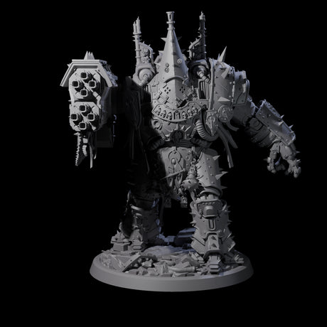 Imposing Mecha Anathema B Miniature for Dungeons and Dragons, Pathfinder or other TTRPGs