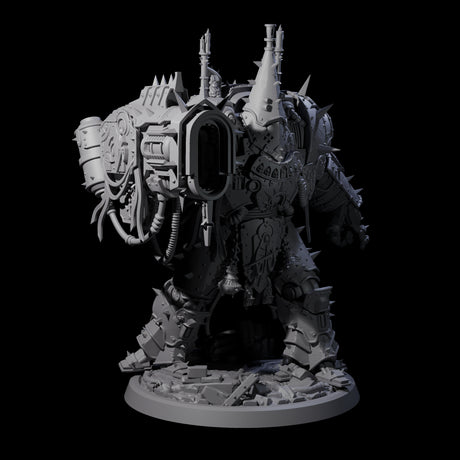 Imposing Mecha Anathemas Miniature for Dungeons and Dragons, Pathfinder or other TTRPGs