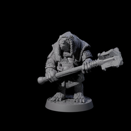 Imposing Ursine A Miniature for Dungeons and Dragons, Pathfinder or other TTRPGs