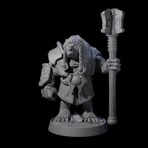Imposing Ursine B Miniature for Dungeons and Dragons, Pathfinder or other TTRPGs