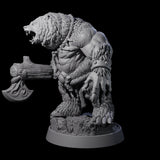Imposing Ursine C Miniature for Dungeons and Dragons, Pathfinder or other TTRPGs