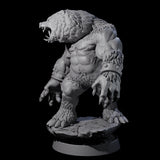 Imposing Ursine E Miniature for Dungeons and Dragons, Pathfinder or other TTRPGs