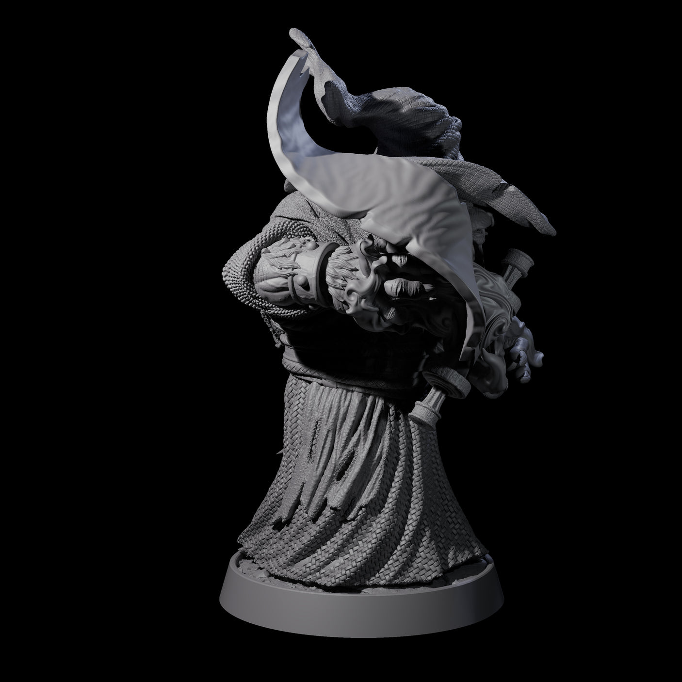 Imposing Ursine F Miniature for Dungeons and Dragons, Pathfinder or other TTRPGs