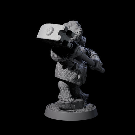 Imposing Ursine G Miniature for Dungeons and Dragons, Pathfinder or other TTRPGs