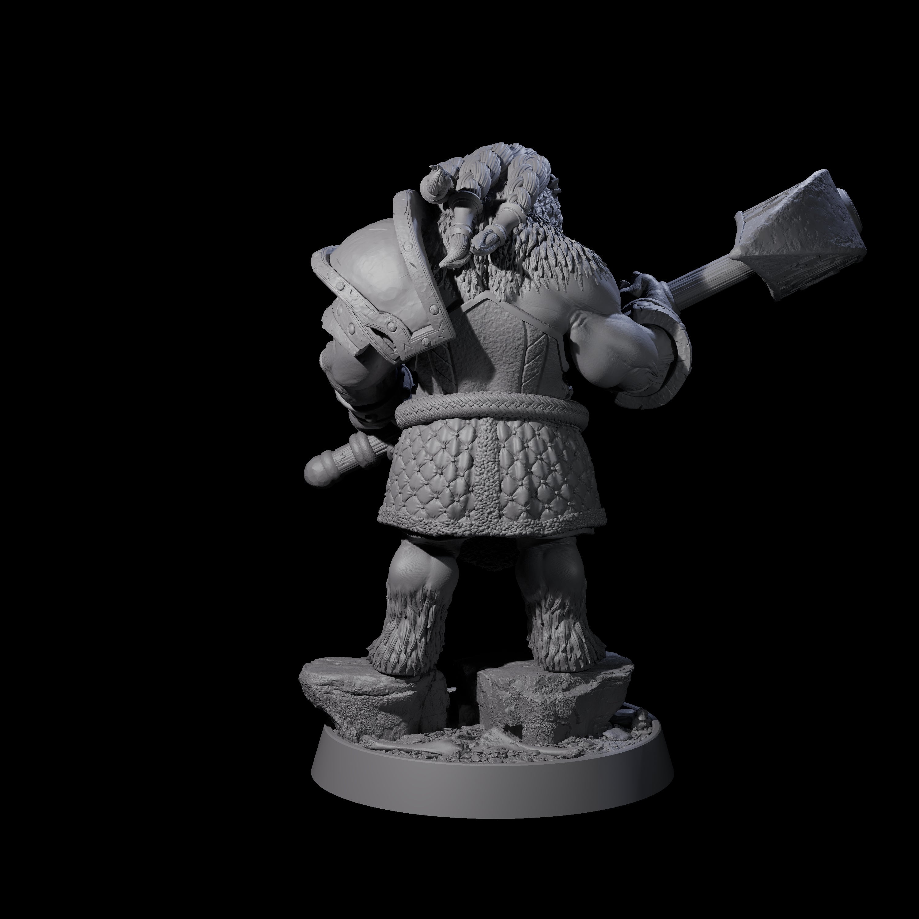 Imposing Ursine G Miniature for Dungeons and Dragons, Pathfinder or other TTRPGs