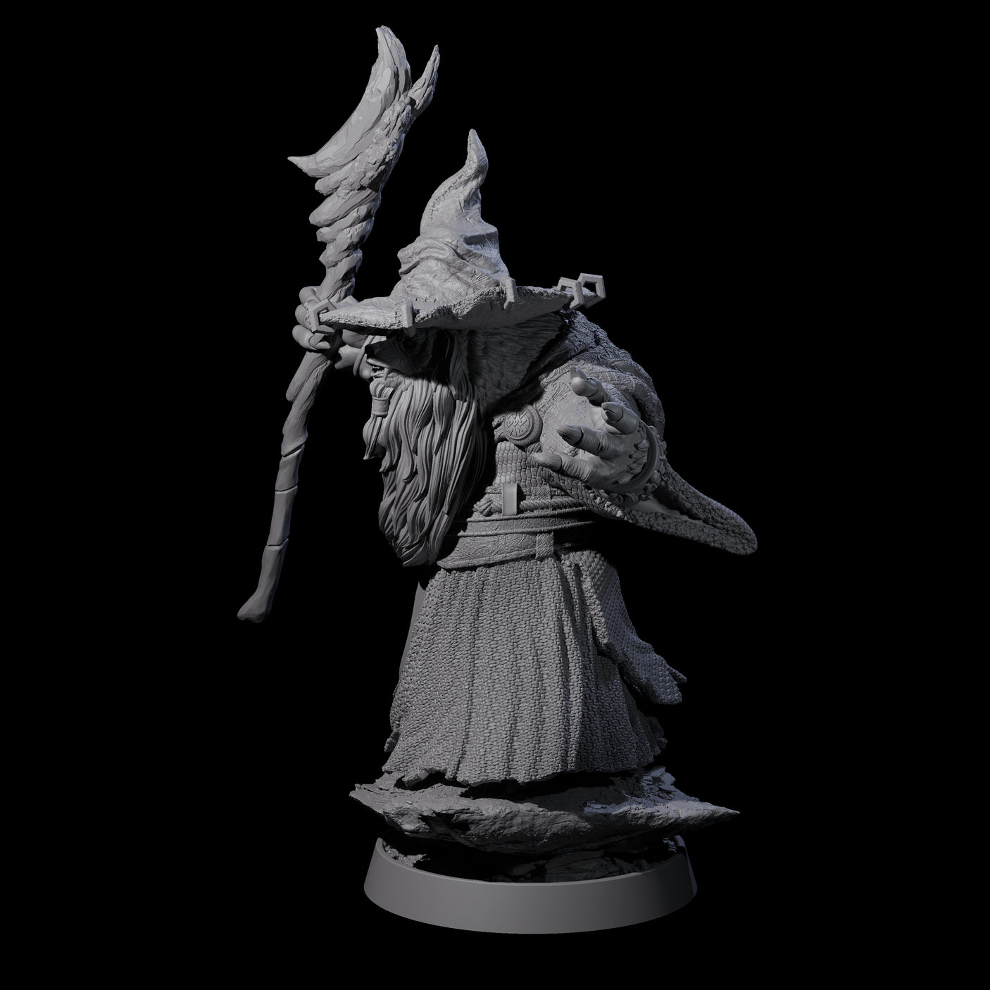 Imposing Ursine H Miniature for Dungeons and Dragons, Pathfinder or other TTRPGs