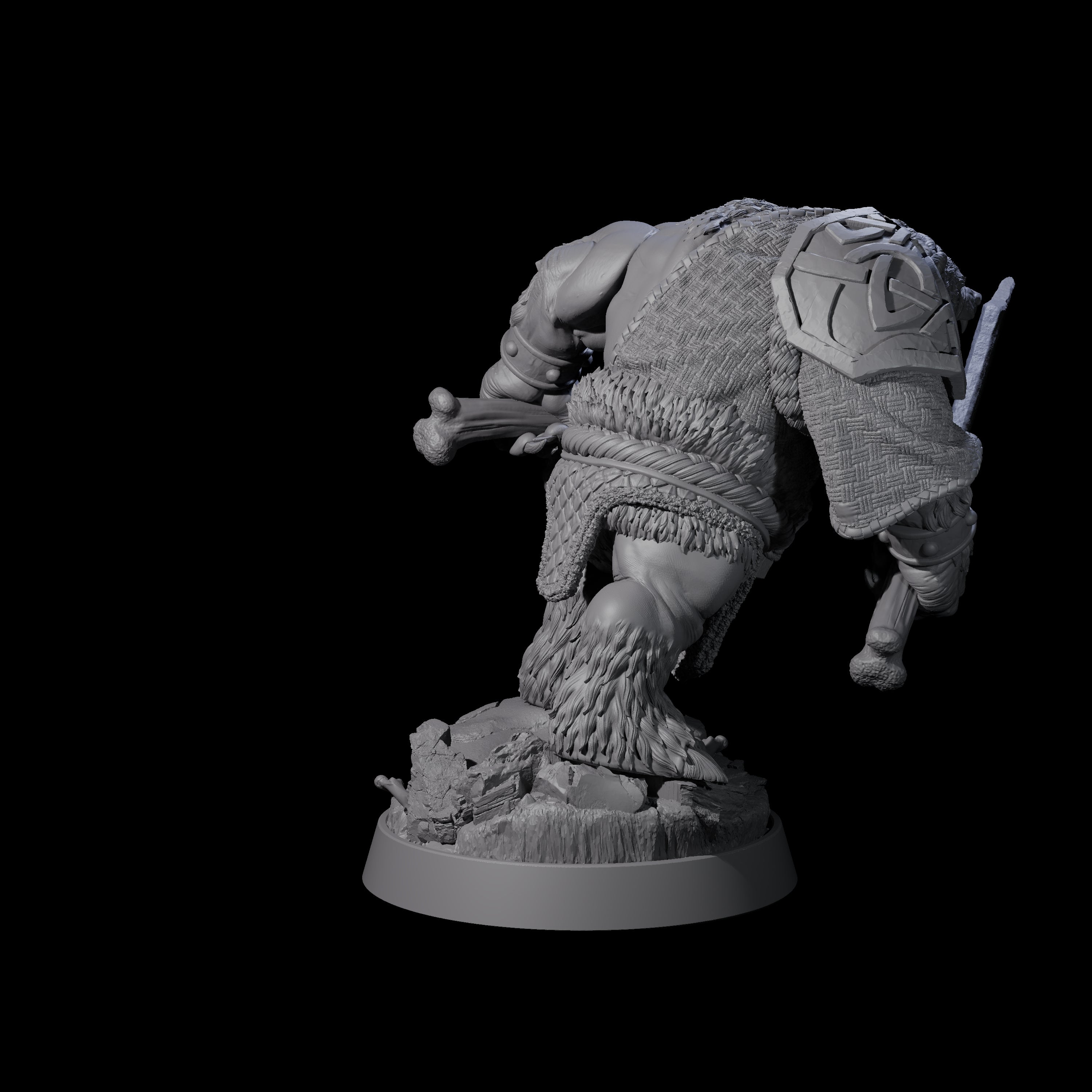 Imposing Ursine I Miniature for Dungeons and Dragons, Pathfinder or other TTRPGs