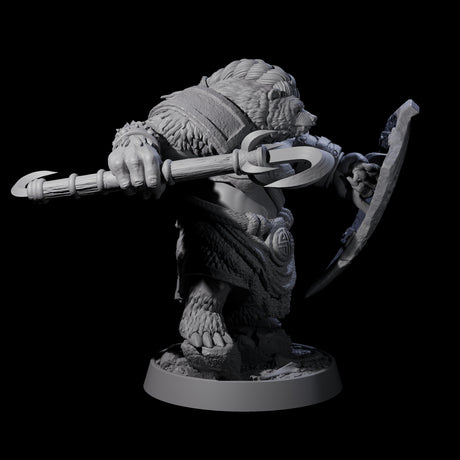 Imposing Ursine J Miniature for Dungeons and Dragons, Pathfinder or other TTRPGs