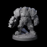 Imposing Warforged Juggernauts A Miniature for Dungeons and Dragons, Pathfinder or other TTRPGs