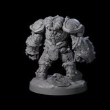 Imposing Warforged Juggernauts A Miniature for Dungeons and Dragons, Pathfinder or other TTRPGs