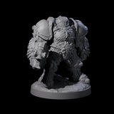 Imposing Warforged Juggernauts Miniature for Dungeons and Dragons, Pathfinder or other TTRPGs
