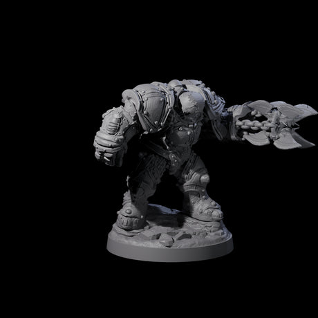 Imposing Warforged Juggernauts Miniature for Dungeons and Dragons, Pathfinder or other TTRPGs