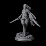 Indomitable Human Ranger Miniature for Dungeons and Dragons, Pathfinder or other TTRPGs