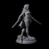 Indomitable Human Ranger Miniature for Dungeons and Dragons, Pathfinder or other TTRPGs