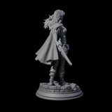 Indomitable Human Ranger Miniature for Dungeons and Dragons, Pathfinder or other TTRPGs