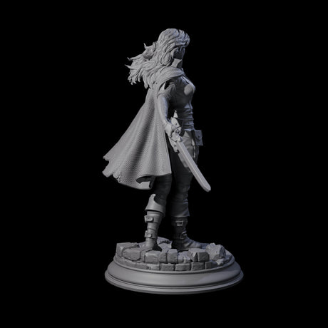 Indomitable Human Ranger Miniature for Dungeons and Dragons, Pathfinder or other TTRPGs