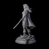 Indomitable Human Ranger Miniature for Dungeons and Dragons, Pathfinder or other TTRPGs