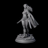 Indomitable Human Ranger Miniature for Dungeons and Dragons, Pathfinder or other TTRPGs