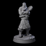 Indomitable Viking Family Father Miniature for Dungeons and Dragons, Pathfinder or other TTRPGs