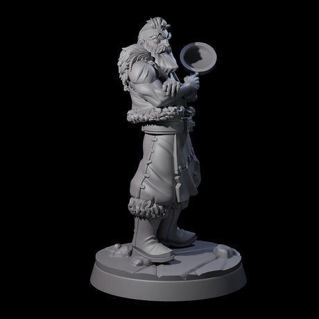 Indomitable Viking Family Father Miniature for Dungeons and Dragons, Pathfinder or other TTRPGs