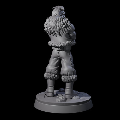 Indomitable Viking Family Father Miniature for Dungeons and Dragons, Pathfinder or other TTRPGs