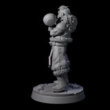 Indomitable Viking Family Father Miniature for Dungeons and Dragons, Pathfinder or other TTRPGs
