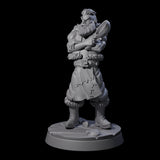 Indomitable Viking Family Father Miniature for Dungeons and Dragons, Pathfinder or other TTRPGs