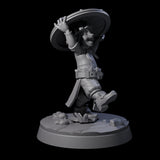 Indomitable Viking Family Kid B Miniature for Dungeons and Dragons, Pathfinder or other TTRPGs