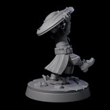 Indomitable Viking Family Kid B Miniature for Dungeons and Dragons, Pathfinder or other TTRPGs