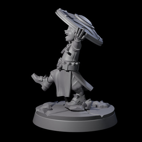 Indomitable Viking Family Kid B Miniature for Dungeons and Dragons, Pathfinder or other TTRPGs