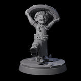 Indomitable Viking Family Kid B Miniature for Dungeons and Dragons, Pathfinder or other TTRPGs
