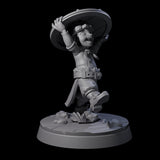 Indomitable Viking Family Kid B Miniature for Dungeons and Dragons, Pathfinder or other TTRPGs