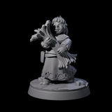 Indomitable Viking Family Kid C Miniature for Dungeons and Dragons, Pathfinder or other TTRPGs