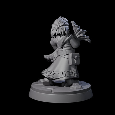 Indomitable Viking Family Kid C Miniature for Dungeons and Dragons, Pathfinder or other TTRPGs