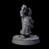 Indomitable Viking Family Kid D Miniature for Dungeons and Dragons, Pathfinder or other TTRPGs