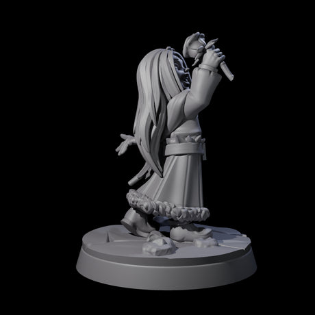 Indomitable Viking Family Kid D Miniature for Dungeons and Dragons, Pathfinder or other TTRPGs