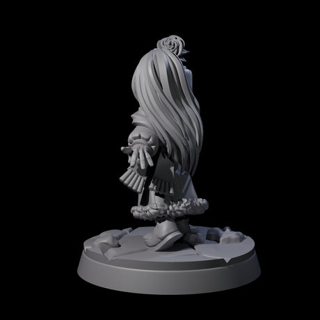 Indomitable Viking Family Kid D Miniature for Dungeons and Dragons, Pathfinder or other TTRPGs