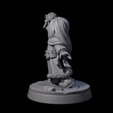 Indomitable Viking Family Kid D Miniature for Dungeons and Dragons, Pathfinder or other TTRPGs
