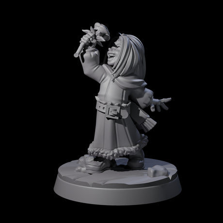 Indomitable Viking Family Miniature for Dungeons and Dragons, Pathfinder or other TTRPGs