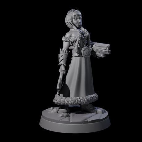 Indomitable Viking Family Miniature for Dungeons and Dragons, Pathfinder or other TTRPGs