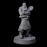 Indomitable Viking Family Miniature for Dungeons and Dragons, Pathfinder or other TTRPGs