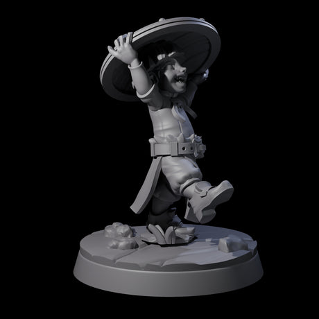 Indomitable Viking Family Miniature for Dungeons and Dragons, Pathfinder or other TTRPGs