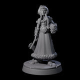 Indomitable Viking Family Mother Miniature for Dungeons and Dragons, Pathfinder or other TTRPGs
