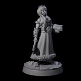 Indomitable Viking Family Mother Miniature for Dungeons and Dragons, Pathfinder or other TTRPGs