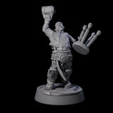 Inebriated Orc Reveler A Miniature for Dungeons and Dragons, Pathfinder or other TTRPGs