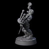Inebriated Orc Reveler A Miniature for Dungeons and Dragons, Pathfinder or other TTRPGs