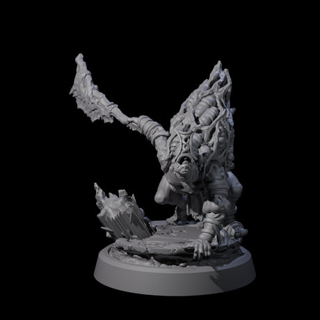 Infected Hive Thrall B Miniature for Dungeons and Dragons, Pathfinder or other TTRPGs